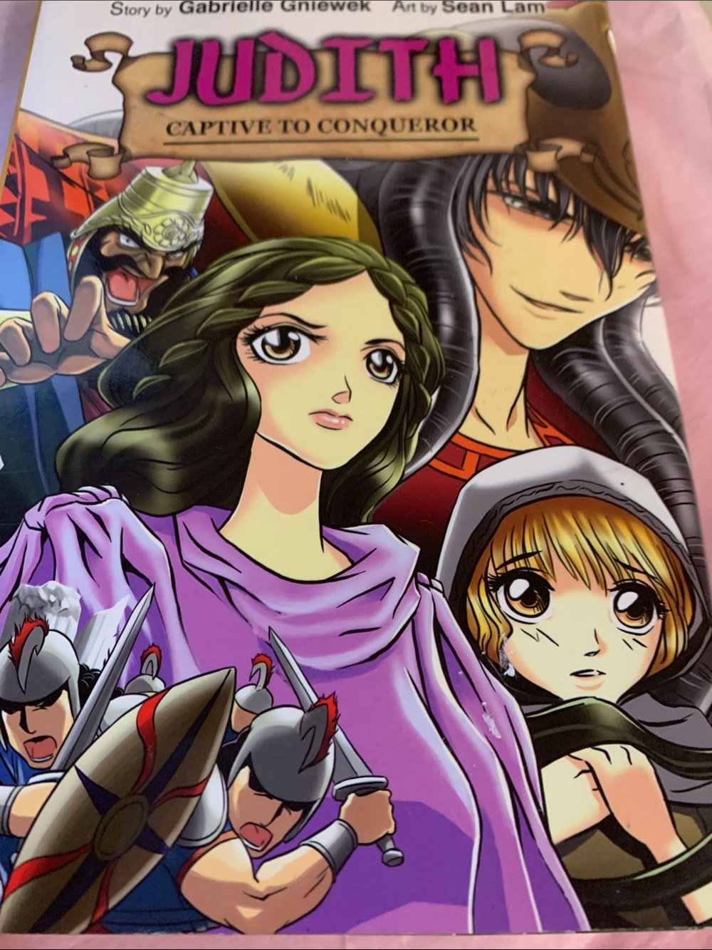 Judith Captive to Conqueror Graphic Novel - Purple Cover